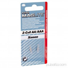 Maglite Replacement Lamp for AA Mini Flashlight, 2/Pack 550129857